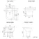 Sicily Fluted Coastal White Combination Vanity Basin and Miami Toilet 1500mm - Black Accents