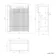 Sicily Fluted Coastal White Vanity with Semi Recessed Basin 600mm - Chrome Handles