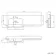 Sicily Fluted Coastal White Basin Vanity and Back To Wall Toilet Unit 1200mm (Excludes Toilet) - Chrome Handles- Left Handed