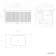 Malta Fluted Coastal White Wall Hung Drawer Vanity with Marble Top & Marin Basin 800mm