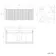 Malta Fluted Coastal White Wall Hung Drawer Vanity with Marble Top & Marin Basin 800mm