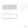 Malta Fluted Coastal White Wall Hung Basin Drawer Vanity 1000mm