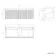 Malta Fluted Coastal White Wall Hung Drawer Vanity with Marble Top 1000mm - Excludes Counter Top Basin