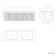 Malta Fluted Coastal White Double Wall Hung Drawer Vanity with Marble Top & Cody Basin 1200mm