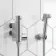 Douche Kit with Thermostatic Mixing Valve and Brass Spray Head
