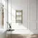 Barcelona Electric Antique Gold Straight Heated Towel Rail 800x400mm