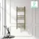 Barcelona Electric Antique Gold Straight Heated Towel Rail 1000x400mm