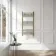 Barcelona Electric Antique Gold Straight Heated Towel Rail 1000x500mm