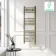 Barcelona Electric Antique Gold Straight Heated Towel Rail 1200x400mm
