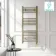 Barcelona Electric Antique Gold Straight Heated Towel Rail 1200x500mm
