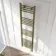 Barcelona Electric Antique Gold Straight Heated Towel Rail 1600x400mm