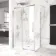 Stockholm Easy Clean 8mm Frameless Sliding Shower Enclosure 1100x800mm