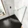 Copenhagen Easy Clean 8mm Walk In Shower Enclosure 800mm & 800mm Glass with Pivotal Return Panel
