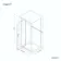 London 6mm Pivot Shower Enclosure 1000x800mm