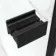 Vienna Matt Black Easy Clean 8mm Hinged Shower Enclosure 900x900mm