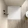 Tokyo Square Matt White Slate Texture Stone Shower Tray 900x900mm