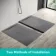 Tokyo Rectangular Matt Grey Slate Texture Stone Shower Tray 1200x700mm