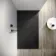Tokyo Rectangular Matt Black Slate Texture Stone Shower Tray 1600x700mm