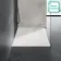 Berlin Rectangular Matt White Slate Effect SMC Composite Shower Tray 1200x900mm