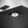 Berlin Square Matt Black Slate Effect SMC Composite Shower Tray 800x800mm