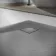 Berlin Quadrant Dark Grey Slate Effect SMC Composite Shower Tray 900x900mm