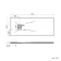 Berlin Rectangular Dark Grey Slate Effect SMC Composite Shower Tray 1700x700mm