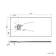Berlin Rectangular Dark Grey Slate Effect SMC Composite Shower Tray 1700x800mm