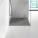 Berlin Square Dark Grey Slate Effect SMC Composite Shower Tray 900x900mm