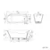 Westminster 1650mm Freestanding Bath