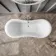 Tonbridge 1750mm Roll Top Bath - Black Claw Feet