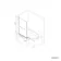 L Shaped 1700 Shower Bath with Front Panel & 4mm Fixed Screen with Rail - Left Handed
