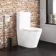 Boston Rimless Fully Back To Wall Close Coupled Toilet With Premium Soft Close Seat