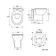 Austin Back To Wall Toilet With Soft Close Seat and Concealed Cistern