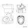 Seattle Back To Wall Toilet With Soft Close Seat and Concealed Cistern