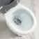 Hudson Traditional Low-Level Toilet With Dove Grey Seat & Pedestal Basin - Single Tap Hole