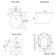 Boston Rimless Back To Wall Toilet With Premium Soft Close Seat