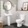 Austin Close Coupled Toilet & Pedestal Basin Set