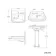Hudson Traditional Close Coupled Toilet With Low-level Cistern & Pedestal Basin Set - Single Tap Hole