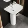 Atlanta Comfort Close Coupled Toilet & Pedestal Basin Set