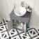 Bermuda Dove Grey Vanity With Round Counter Top Basin 600mm