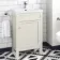 Bermuda Chalk White Basin Vanity 500mm
