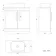 Avon Gloss White Vanity with Curved Counter Top Basin 800mm