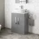 Avon Stone Grey Vanity with Marble Top & Curved Counter Top Basin 600mm