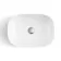 Trent Gloss White Wall Hung Drawer Vanity with Curved Counter Top Basin 800mm