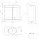 Trent Stone Grey Vanity with Oval Counter Top Basin 800mm