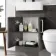 Harper Charcoal Elm Combination Vanity Basin with Marble Top & Seattle Toilet 1000mm