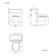 Foster Gloss White Back To Wall Unit and Seattle Toilet