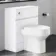 Foster Gloss White Back To Wall Unit and Denver Toilet