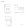 Foster Gloss White Back To Wall Unit and Denver Toilet