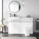 Foster Gloss White Back To Wall Unit and Atlanta Toilet